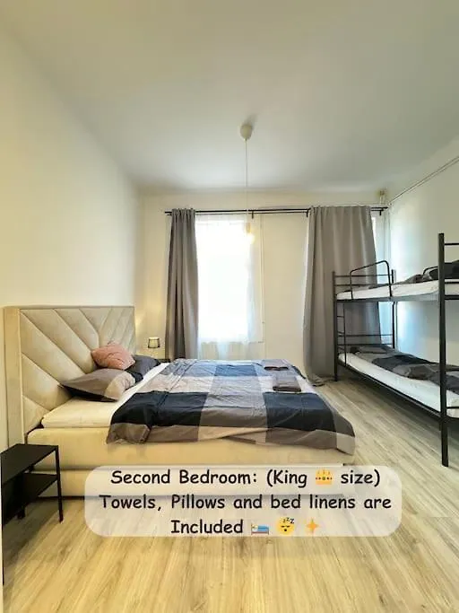 Newly New York Designed 3 Bedroom Apartment Budapest 0*,  Hungary